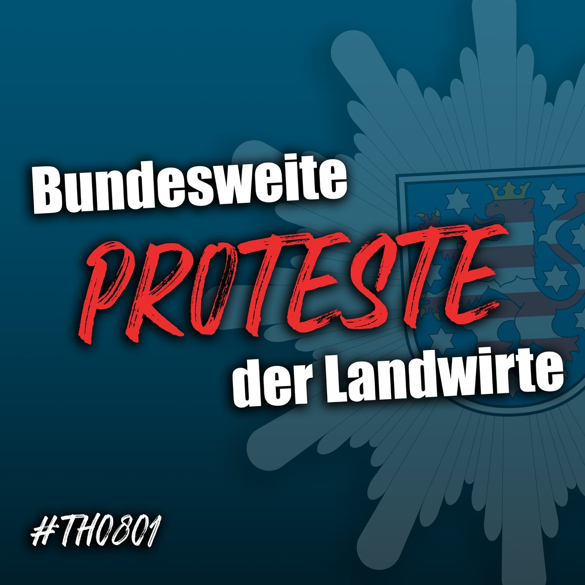 Polizei_Thuer's tweet photo. Aufgrund mehrerer Proteste kann es heute thüringenweit zu erheblichen Verkehrsbehinderungen kommen.
Bitte beachtet die Verkehrshinweise und haltet Rettungsgassen frei. Vorsicht und gegenseitige Rücksichtnahme sind unabdingbar, um die Sicherheit aller zu gewährleisten.
#TH0801 https://t.co/d3M9YAmLeu