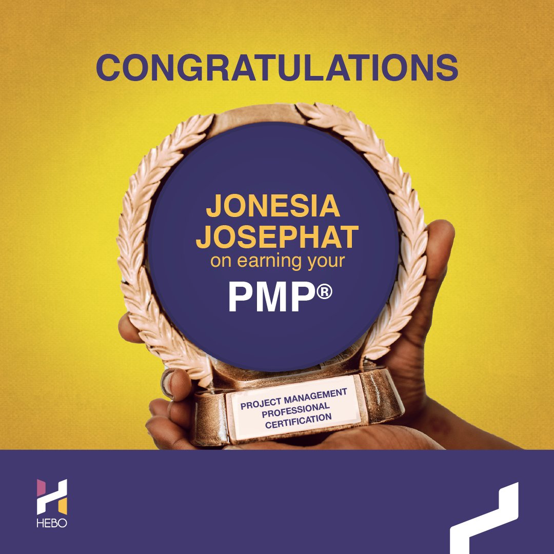 ConsultHebo's tweet photo. Massive congratulations to #JonesiaJosephat from #WascoIsoaf on passing the PMI’s Premier PMP certification exam! An affirmation of her ability to manage and deliver project value. 
Looking to boost your project management skills? Get ready to supercharge your Project Management Career with our Virtual PMP Class scheduled from 22nd Jan - 16th Feb 2024. Enroll today here https://t.co/Tfjz0iQ5uI
#HEBOConsult #planyournext #projectmanagement #training #certification #EliteClub #Masterclass #PMI #Tanzania #Kenya #Uganda #Malawi