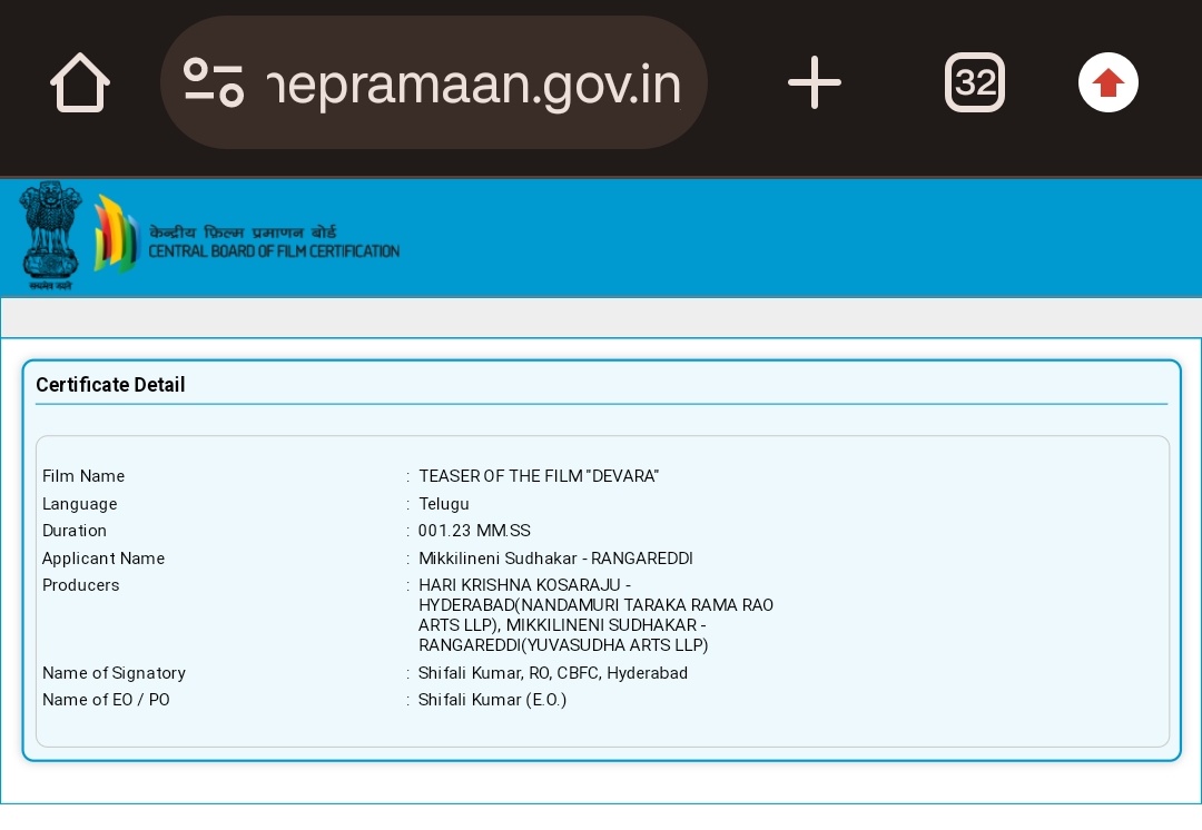 HarryMSD77777's tweet image. 1 : 23 mins ae na 😮‍💨
#DEVARAStormBegins
#DevaraGlimpseOnJan8th 
@tarak9999