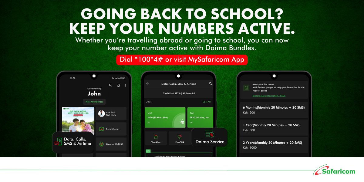 Safaricom Care tweet media
