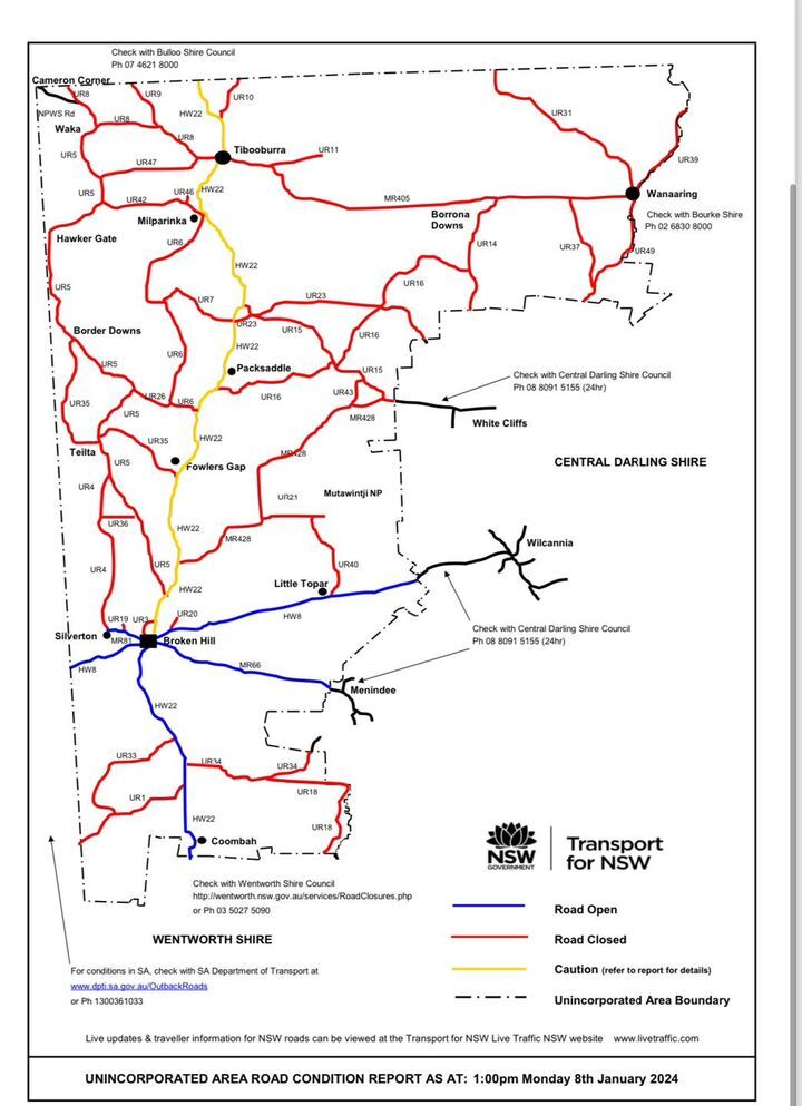 Post vir Broken Hill to Tibooburra and Warri gate is now open with caution ⚠️ 😊 ift.tt/Th8sGOQ #micksgonebush #Australia
ift.tt/B68i5dq