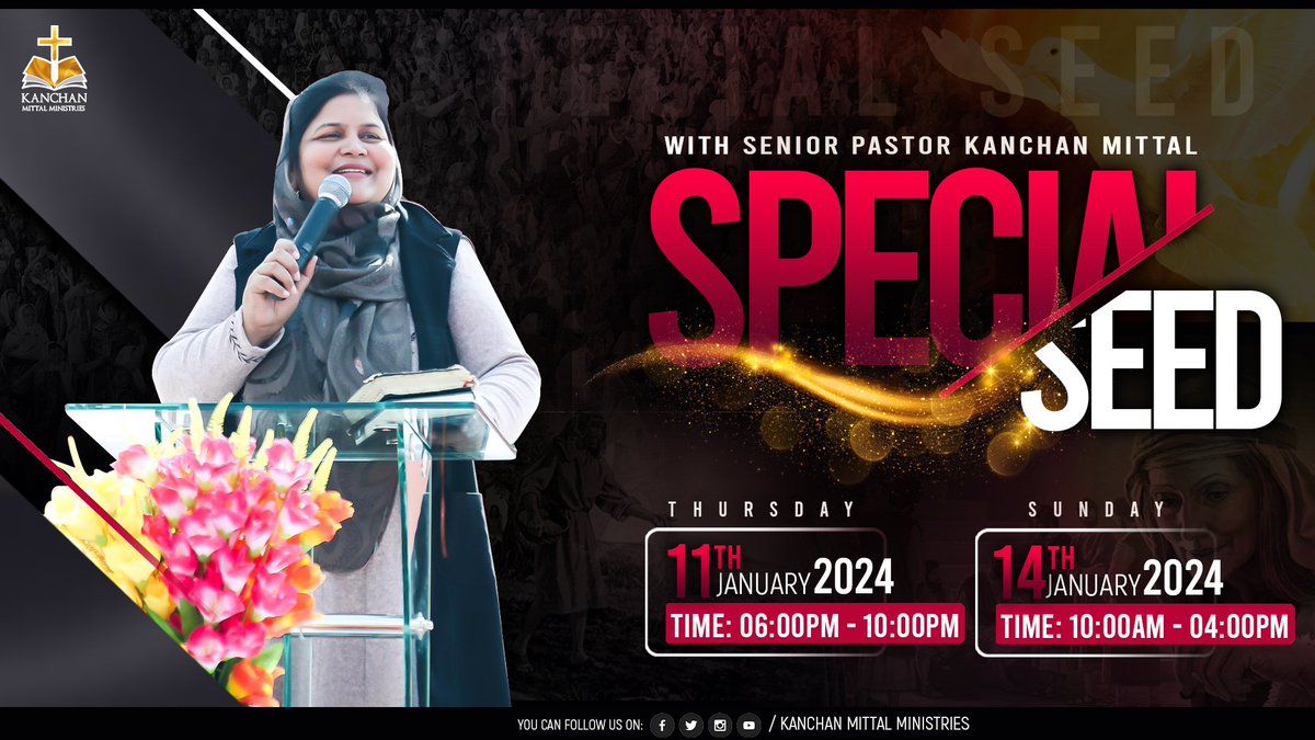 pastorkanchan's tweet image. “Honour the Lord with thy substance and with the first fruits of all thine increase,” Proverbs 3:9.

Get ready for the Thanksgiving Thursday and Sunday Live Service at Changera Church. You will witness the amazing move of God. 

#KMM #KMMLive #Sunday #Power #holySpirit #Jesus