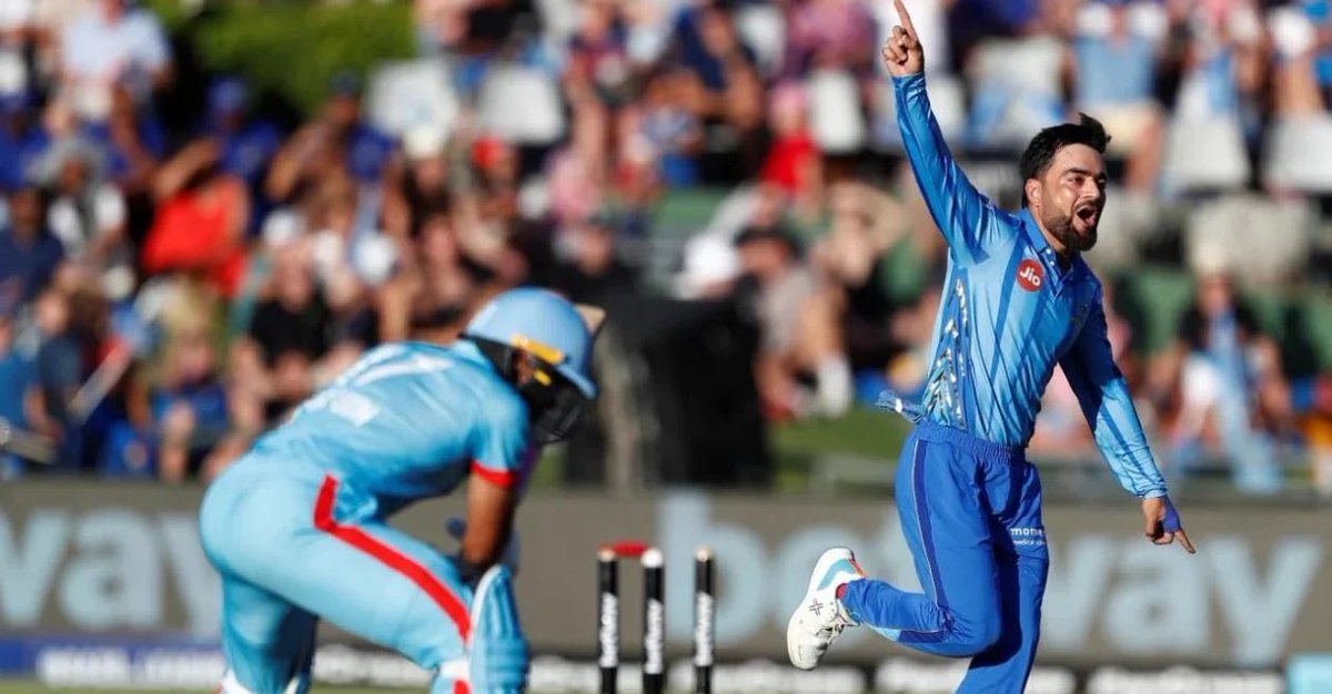 rai_farook's tweet photo. Rashid Khan, the captain of MI Cape Town, will not play in the upcoming SA20 season because he is still recovering from back surgery.
#SA20 #Cricket #cricketnews https://t.co/2s6lTR41uk