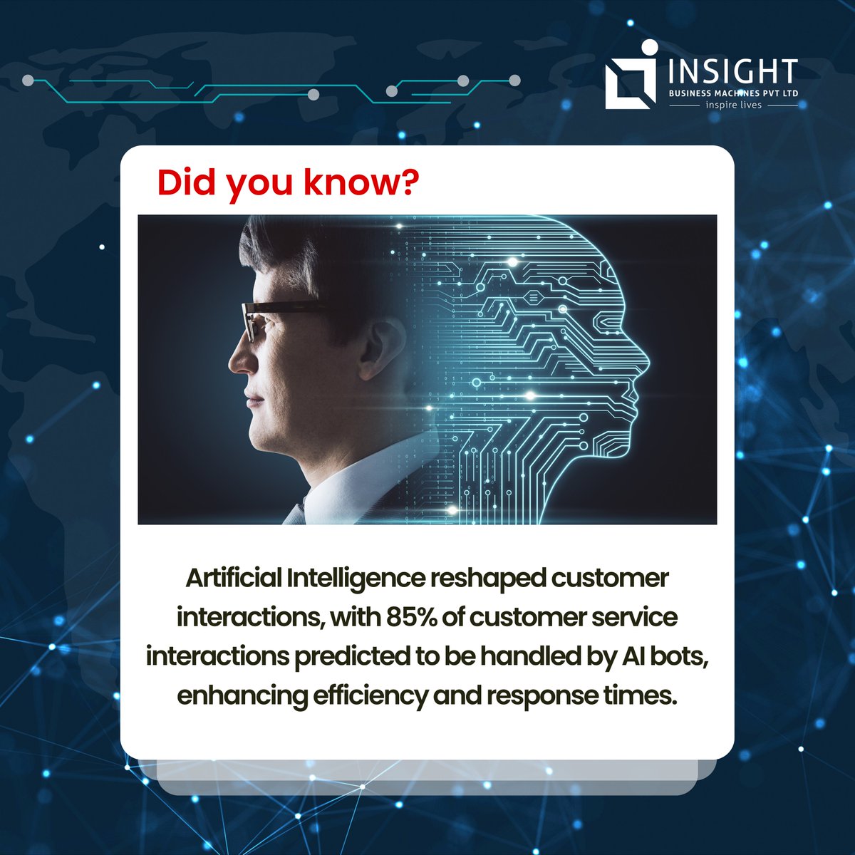IBMPL's tweet photo. AI is Transforming Customer Service! 🤖✨

Website - https://t.co/Nfzk0gr36e

#inspire_lives

#artificialintelligence #customerservice #customerstatisfaction #support https://t.co/Yc95ECdqYN