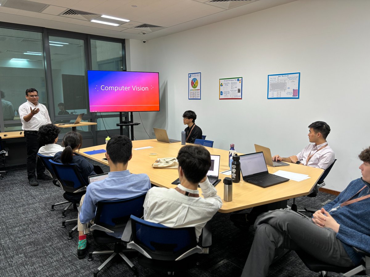 We were thrilled to host Dr. Ankur Purwar, a proud Grade 7 parent, who generously shared his expertise on computer vision with our DP students.

#NLCSSingapore #AnExceptional #Education #ComputerVisionExpert