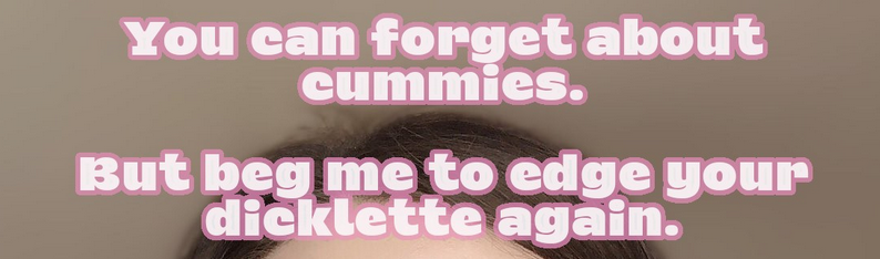 nawtygoddess's tweet photo. You can't stop edging your dicklette 🤭
#orgasmdenial #edgeit https://t.co/IEJyMK6THM