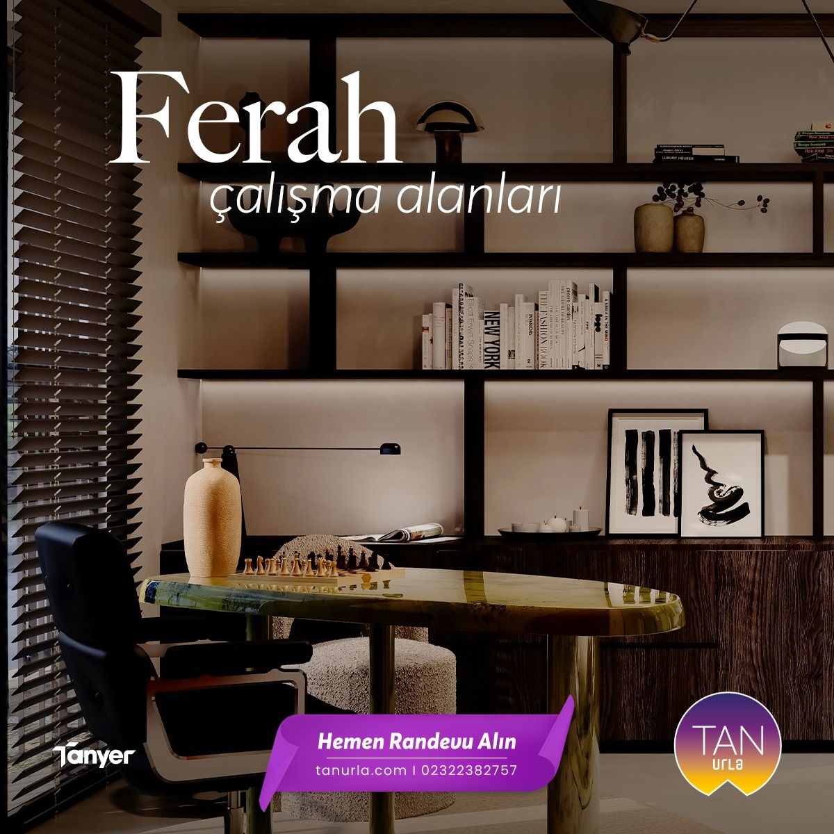 Çalışırken işinize keyifle odaklanabileceğiniz, ferah yapısıyla günün her anında huzur bulacağınız çalışma alanları TanUrla’da… 🧡

Detaylı bilgi ve randevu planlamak için: ☎️ 0232 238 27 57

#TanyerYapı #TanUrla #ÇalışmaAlanı #Bademler