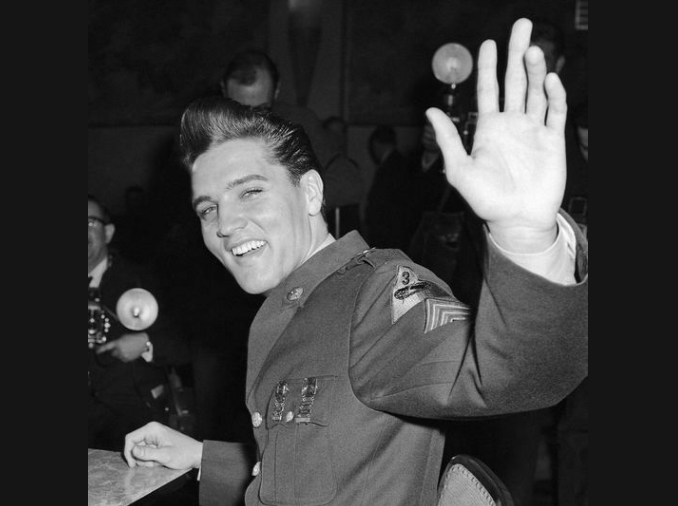 Did you know the King would have been 89 today, Jan. 8? Elvis Aron Presley famously served with the 3rd Armored Division in Germany, from Oct. 1, 1958, until March 2, 1960. Hail to the King, Baby! #ElvisPresley