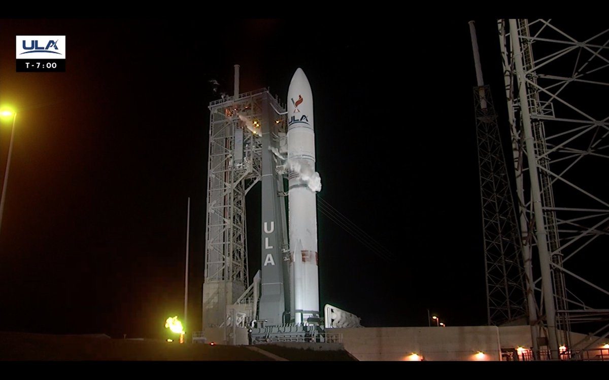 ulalaunch's tweet photo. Today's mission is not just another launch. The #VulcanRocket will make its first journey into space on the #Cert1 flight test mission, beginning a new era for United Launch Alliance. https://t.co/xFQoT0042V https://t.co/2TlOyH9IbC
