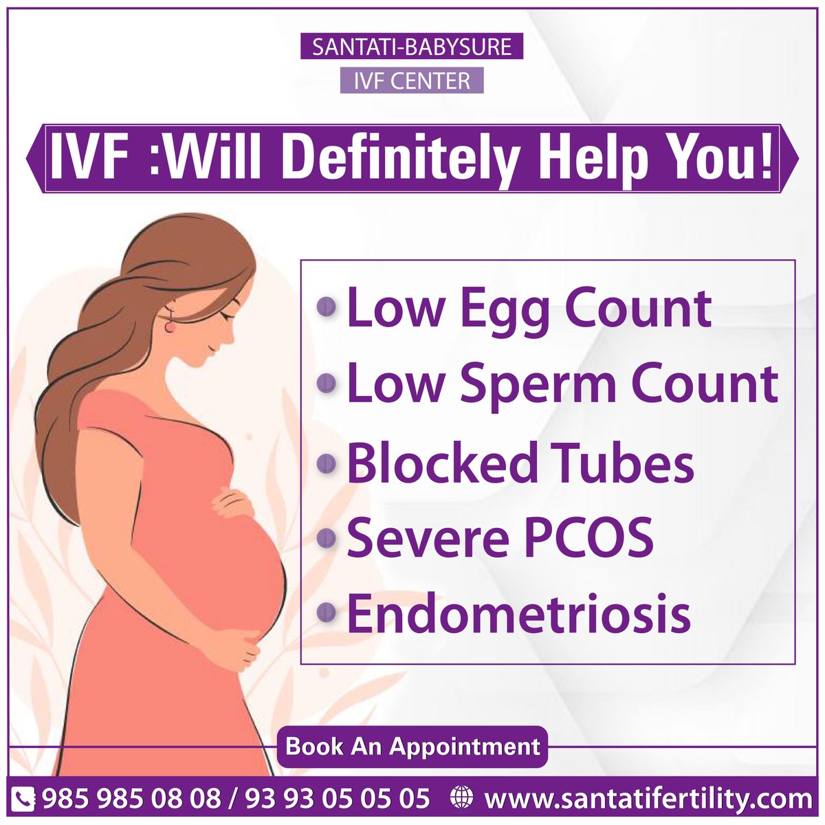 santatiIVF's tweet photo. Best IVF Treatment by top fertility doctors at Santati Test Tube Baby and Fertility Center Thane.
For more information visit - https://t.co/zOSUiltdgJ
or Call us on +91 985 985 08 08

#IVFClinic #IVFTreatment #FertilityTreatment #IVFSpecialist #IVFDoctors #ivfsuccess #oocyte https://t.co/2NFlsS2OZt