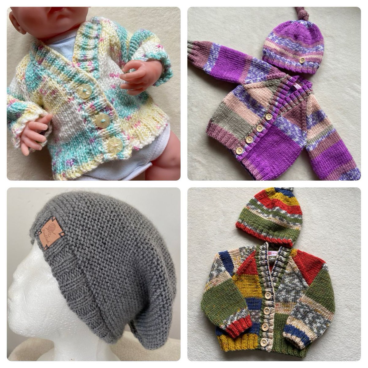 The temperature is dropping again this week and it’s getting more wintery 🥶 if your looking for some snuggly knitwear have a browse in my shop! 🧶🌈🩶 Bettysmumknits.etsy.com #EarlyBiz #knitwear #winter #mhhsbd