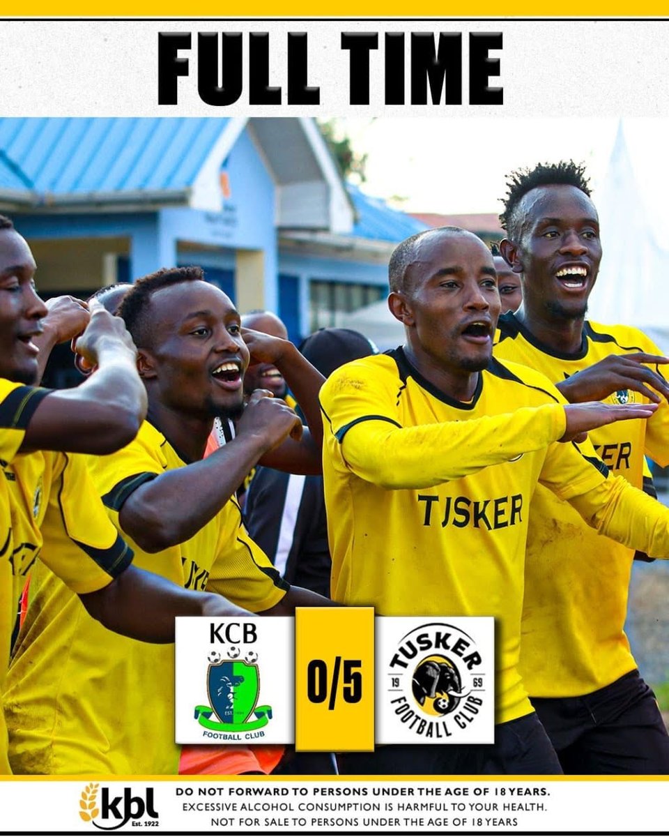 Congratulations to <a href="/tusker_fc/">Tusker FC</a> Proud of you all! Have a cold Tusker on me! #StoryYetuMilele #iWorkForKBL