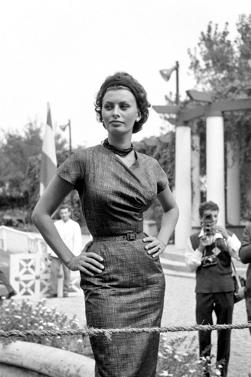 Sophia Loren, Venice, 1958