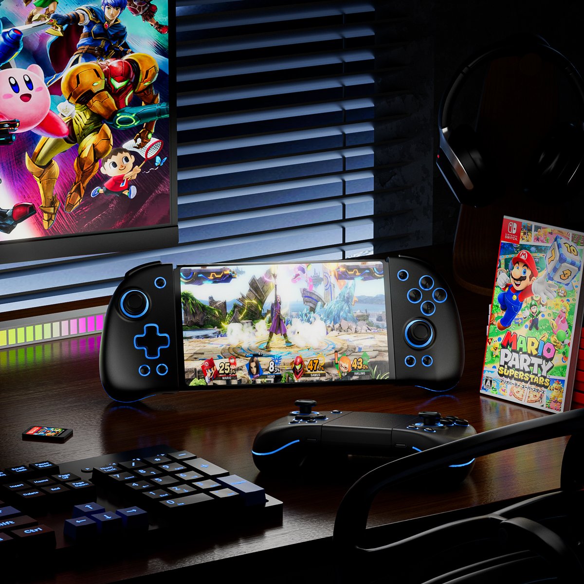 🎮Level up your gameplay with the DOYOKY Lumos Game Controller – where Hall Effect Joysticks meet next-level control! ✨
Precision, style, and an immersive gaming experience await you. 😍🔫 #DOYOKY #GameChanger #CONTROLLER #nintendoswitch #nintendo #game #switch #gaming #Joycon