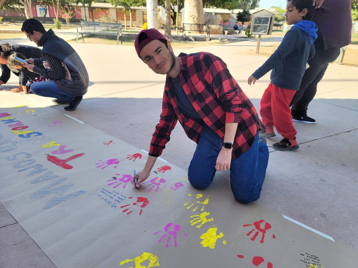 FelipeCoronel92's tweet photo. Las Juventudes de Sonora estamos participando para consolidar el segundo piso de la 4T junto a la Dra. @Claudiashein.
Desde el Pueblo Mágico de Cócorit gritamos que "Es Tiempo de Mujeres y Jóvenes". !!!
#ManosQueTransforman https://t.co/mJf1aTuDPr
