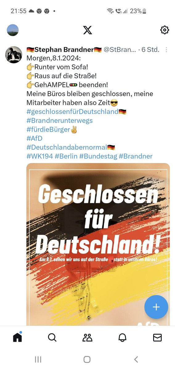 Fellingshaeuser's tweet photo. Die #Dünsberg-Bäckerei GmbH aus #Hohenahr mit ihren Filialen in #Biebertal und #Wettenberg unterstützt mal wieder ihre Freunde von der AfD und sonstigen Querdenkern. https://t.co/rf14TFKaTh