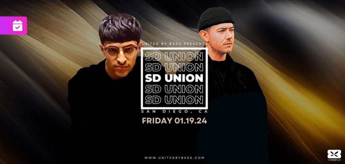 The upcoming <a href="/619Union/">SD Union</a> show, featuring <a href="/RohaanOfficial/">Rohaan (UK)</a> and @Hyroglifics will take place on January 19 at the Spin Nightclub in California.

Read more and grab tickets:
ticketfairy.com/word/2024/01/0…

#unitedbybass #sandiego #california #ticketfairy #tfword