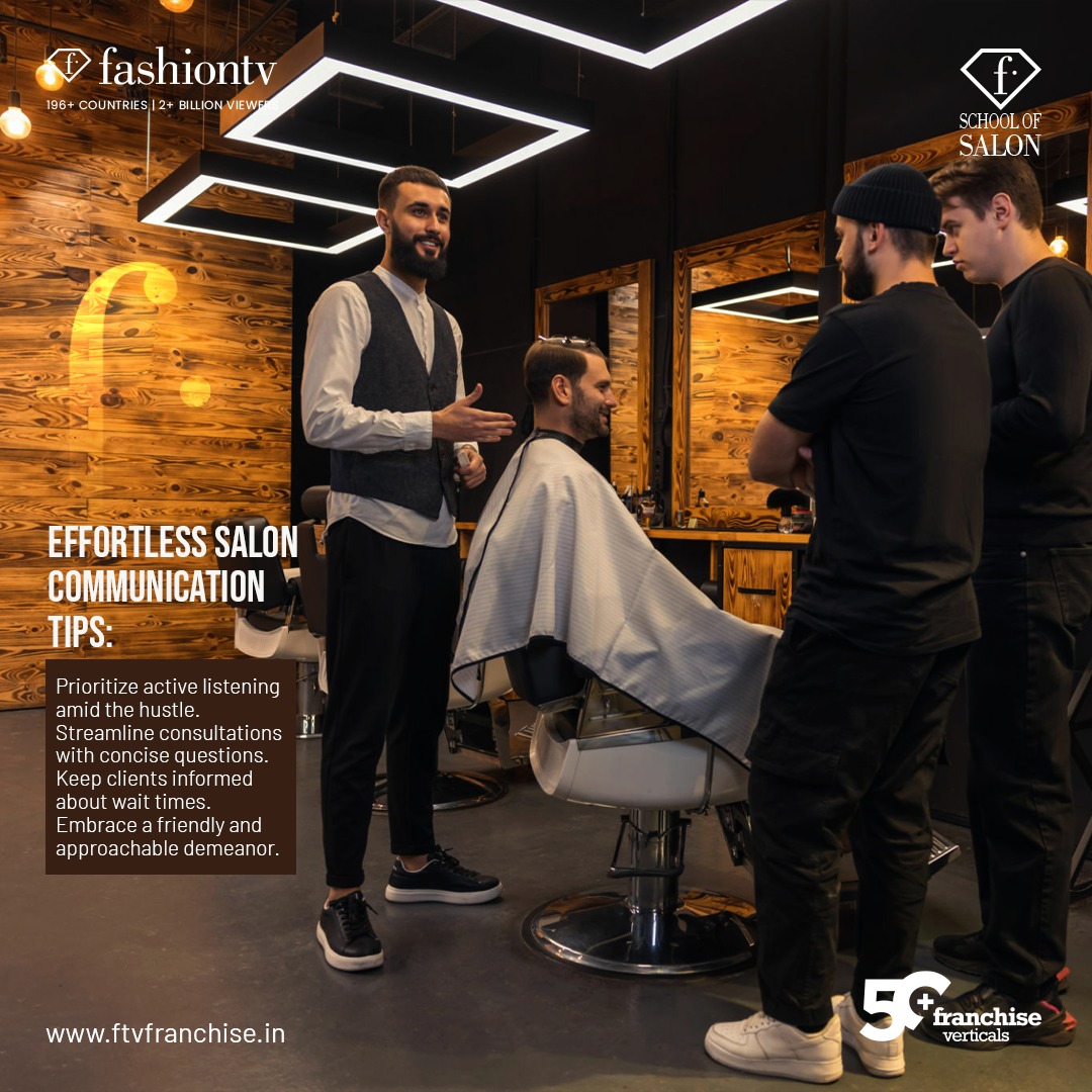 fsosbyftv_in's tweet photo. Mastering the art of connection: Quick tips for seamless communication with clients during bustling salon weekends.
#fashiontv #MakeupTutorials #makeuptutorial #ftv #Salon #ftvsalonacademy #ftvindia #Beauty #Investment #makeupschool #FTVFranchise #FashionTVIndia #Education https://t.co/WwpC0CWpD6