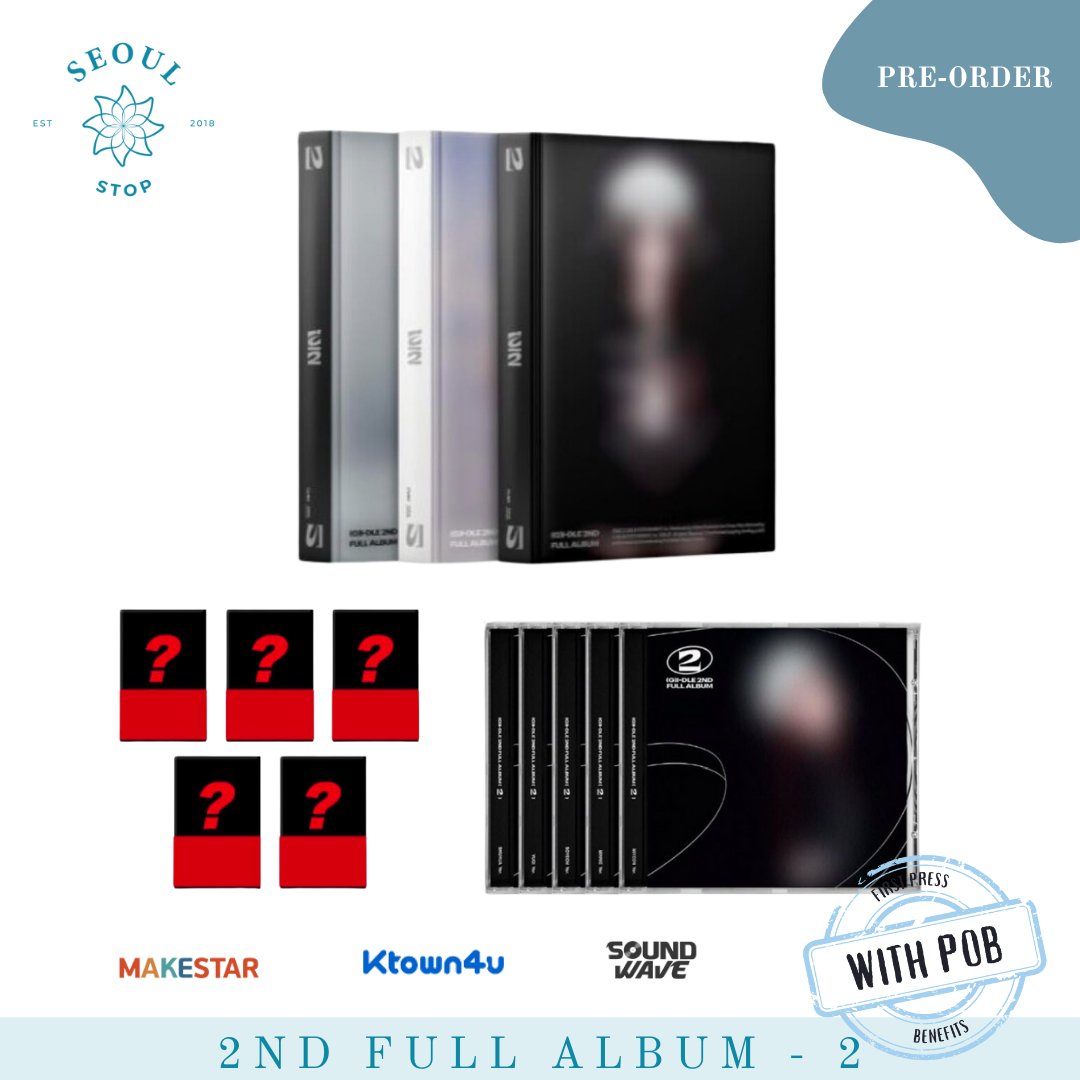 seoul_stop's tweet photo. PH GO | #SeoulStopGO

(G)-IDLE - 2nd Full Album [2] #GIDLE

920 - regular ktown4u/soundwave pob
850 - regular no pob
530 - poca album makestar pob
550 - jewel case no pob

150 DOWN PAYMENT: JANUARY 25
REMAINING BALANCE: ONHAND

ORDER LINKS:
site - https://t.co/oboYlesq3H

jewel & regular = w/ poster
to add poster tube pls check this out along w/ your order: https://t.co/V72bqsm66D

shopee - https://t.co/URW5nqXKbg