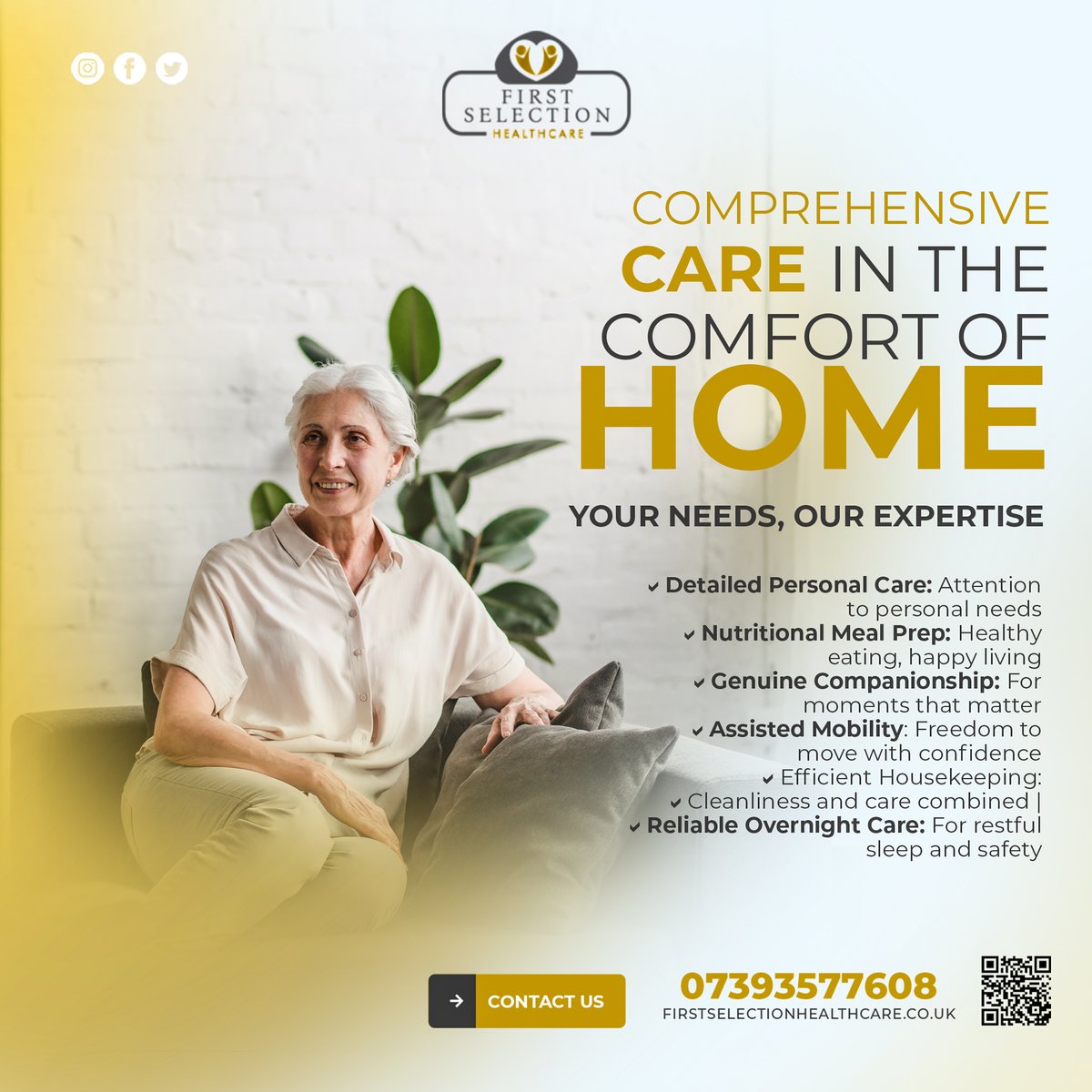 FS_healthcare's tweet photo. First Selection Healthcare is dedicated to constant improvement and innovative care. We actively collaborate with healthcare professionals, clients, and families, ensuring our services are responsive and tailored to each individual's unique needs. https://t.co/MIgvT7Rz3o