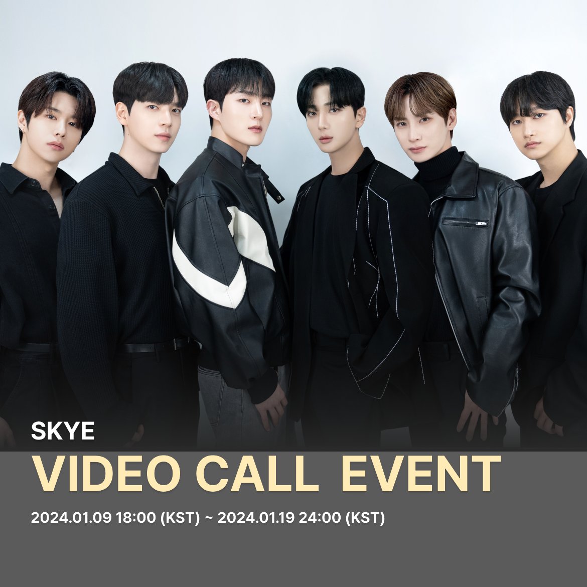becle_official's tweet photo. [📢]@Official_SKYE_ #in2it 
  
[📷]SKYE Online Fan Sign Event January 20,21 

2024년 새해를 맞아 SKYE(前IN2IT)가 영상통화 팬싸인회 이벤트를 개최합니다. 많은 참여 부탁드립니다.
  
✉️ 구매자 전원 멤버 친필 손편지 
✨ 추첨을 통한 다양한 리워드 혜택까지

🔗 https://t.co/hrehz6AALi https://t.co/pUKfuokWuo