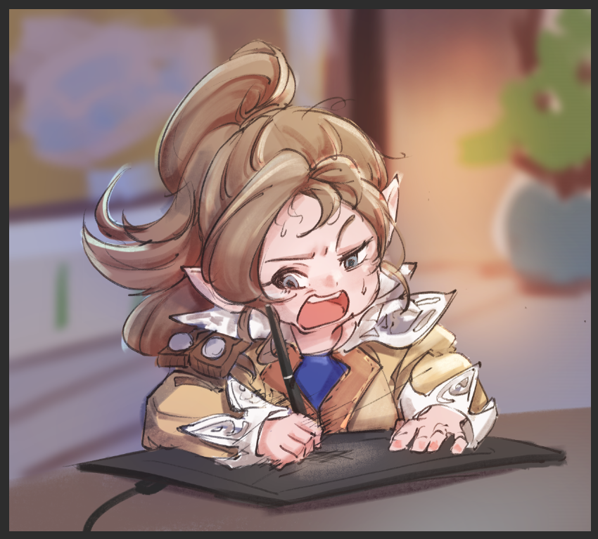 特訓中クルルさん