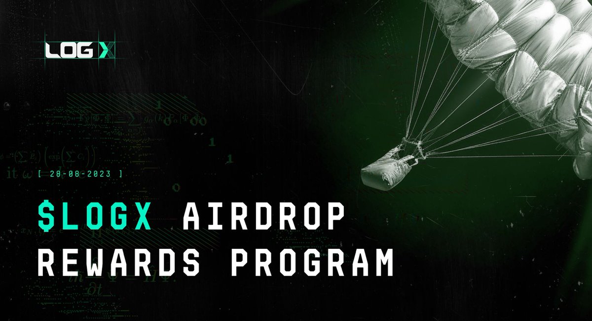 Update on $LogX Airdrop Rewards Program! 🪂

Discover all the details of the ongoing $LOGX Airdrop Rewards Program in the thread below! 🧵 👇