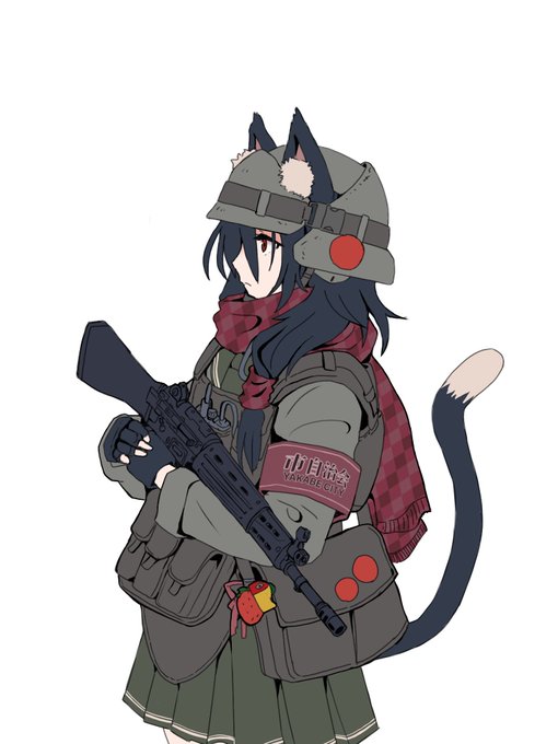 「assault rifle helmet」 illustration images(Latest)