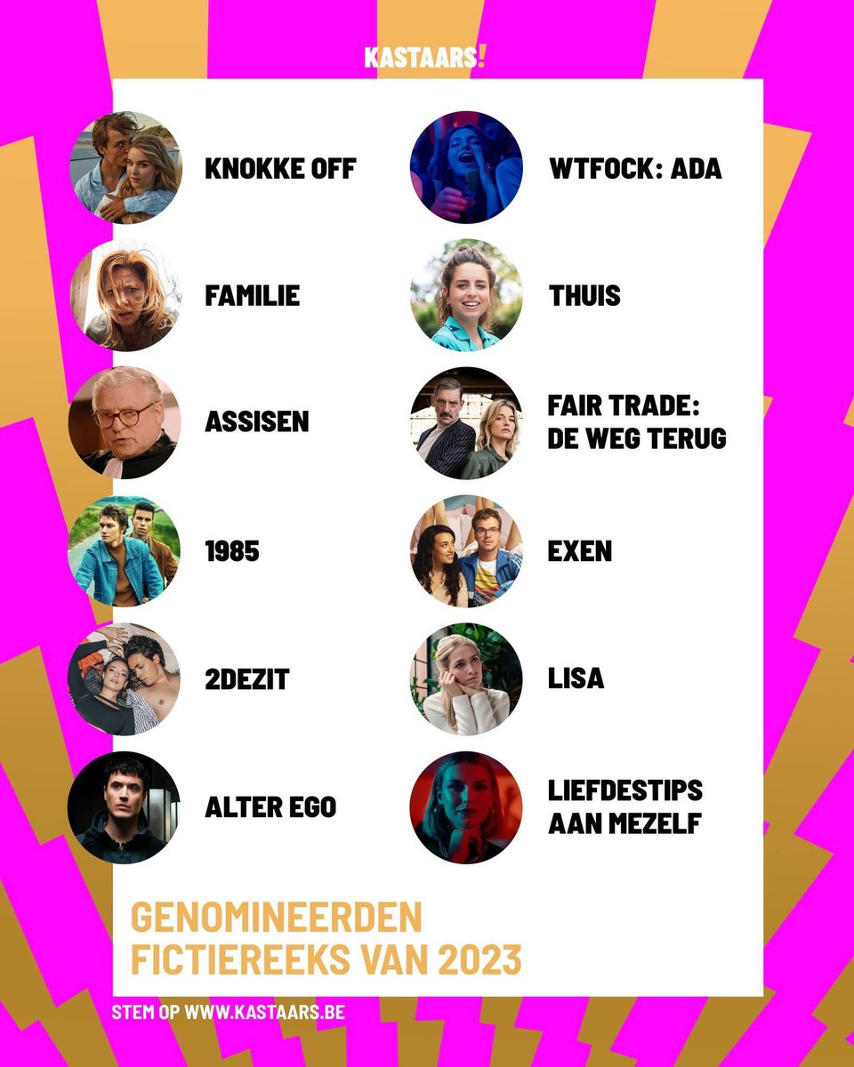 XeniaTemmerman's tweet photo. ‘Lisa’ is genomineerd voor de Kastaars. En dat vind ik een heel mooi en terecht compliment voor de hele cast en crew die voor ons 6 seizoenen hebben gemaakt en niet te vergeten in een hele moeilijke periode gestart zijn.
Dus stemmen maar! #Lisavtm https://t.co/ePHCrydX7s