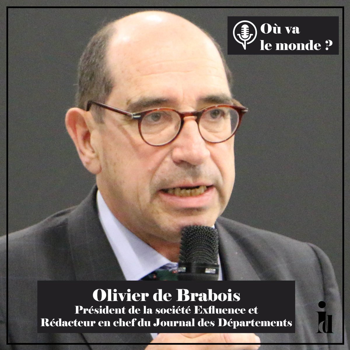 🎙Où va le monde ?   
🎙La France, ses départements et des régions avec Olivier de Brabois
podcast.ausha.co/ou-va-le-monde…

#ouvalemonde #ovlm #idc #institutducomment
