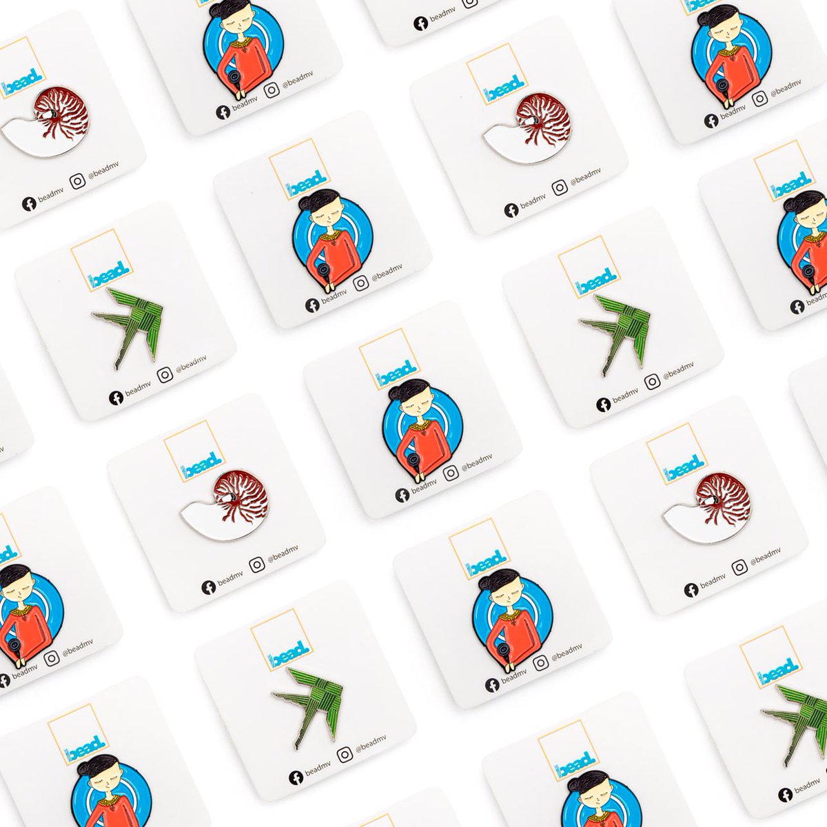 Authentic_MV's tweet photo. These vibrant enamel pins by Bead MV will let you show off your individual flair! Display your originality and give any outfit a little personality boost.

Available from Authentic Maldives outlets. https://t.co/44Qyk65GL9