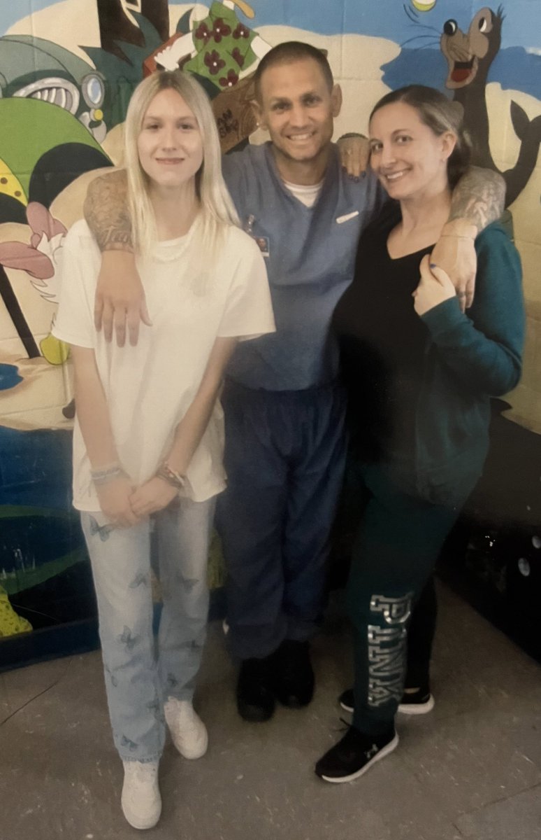 AnnProfetto's tweet photo. Love watching these two together. They have such an amazing relationship. I need my hubby home! He deserves a second chance at life. 17 yrs in for a crime that occurred when he was just 19 yrs old. We need reform in Fl! @FLSenate @florida_cares @ReformFLDOC https://t.co/d4S4U1f7YR