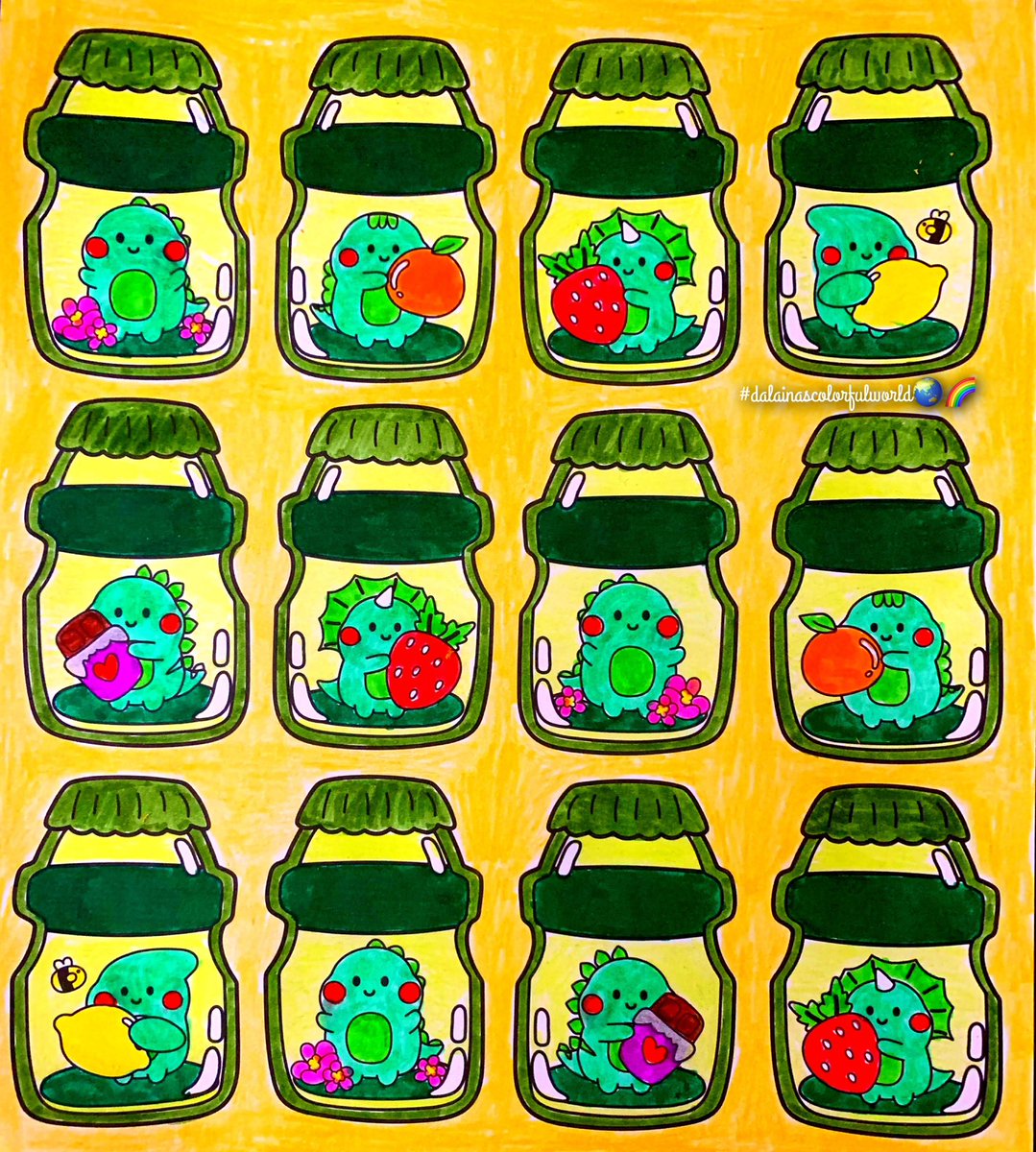 bonbonsandbooks's tweet photo. • Done ✔️ from the book #cutechibis
• Book is by #chartwellbooks #loveandheartstwo
• Using & #ohuhumarkers #crayolasupertipsmarkers #adultcoloring #dalainascolorfulworld 🌏🌈 #bonbonsandbooks https://t.co/02fAQwRjRs