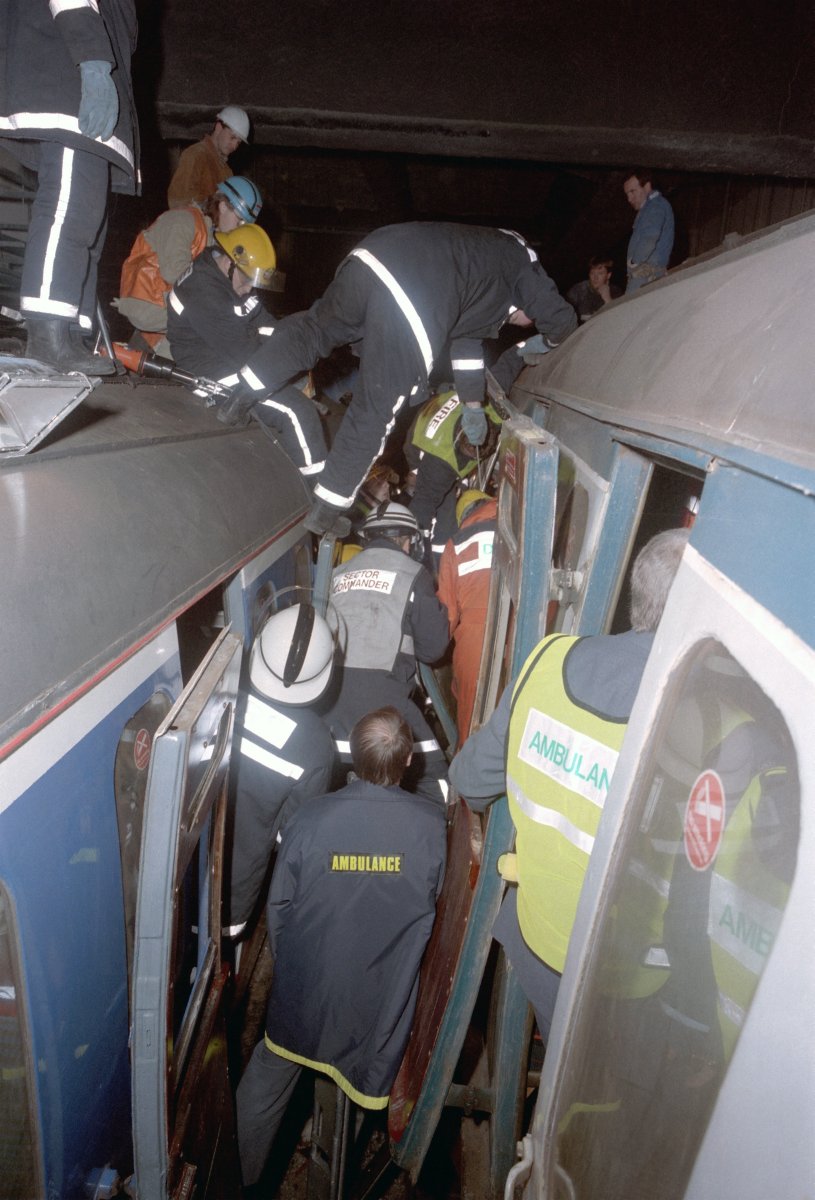 LondonFire's tweet photo. Today marks 33 years since the #CannonStreet rail crash. 

42 people were injured as a result of the crash and two passengers sadly lost their lives: Martin Strivens and Patricia McCay. Today, our thoughts are with their loved ones &amp; all those affected https://t.co/ki59KWInKK