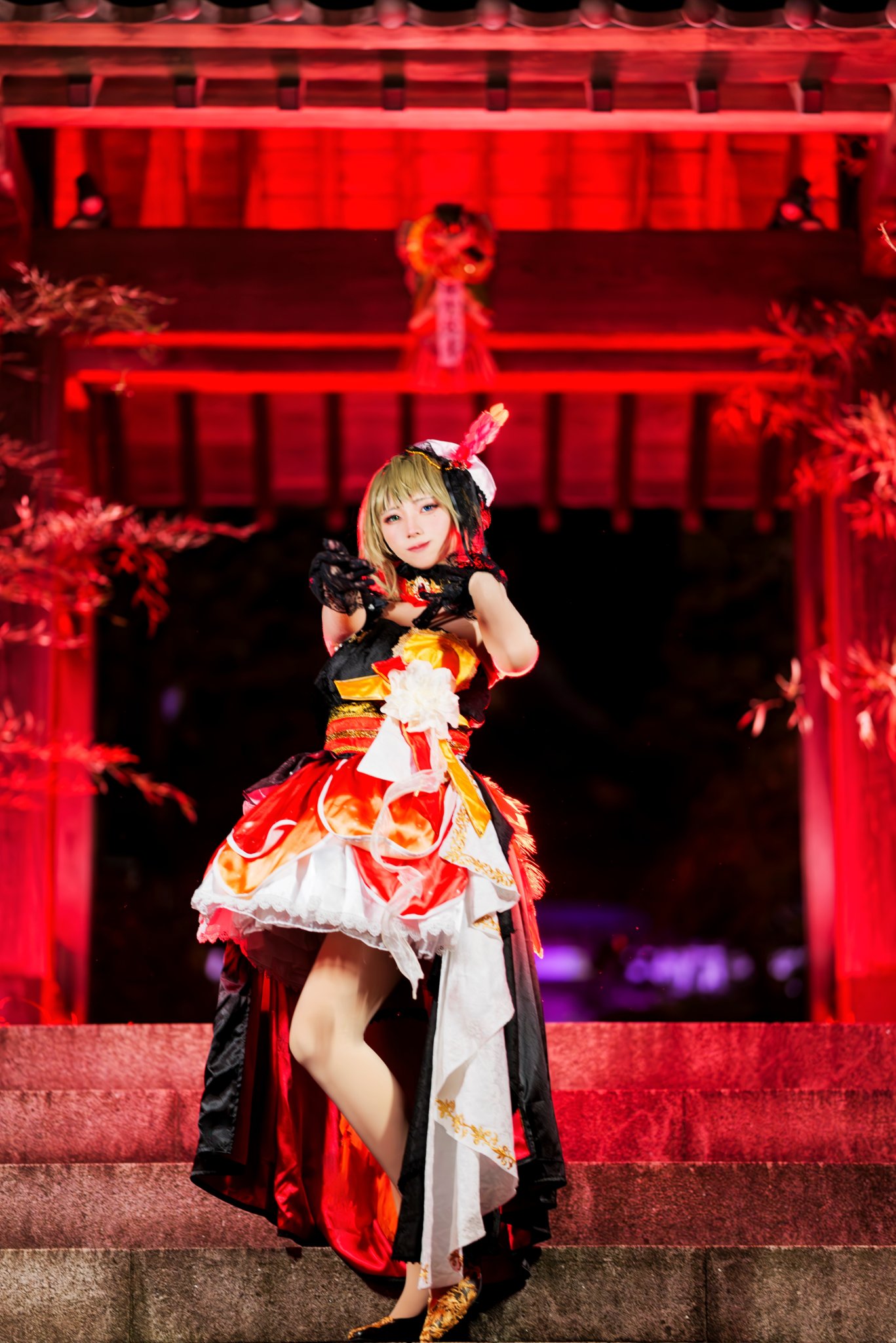 高垣楓 悠久の羽根 コスプレ サークル製 デレステ 高垣楓 SSR 悠久の