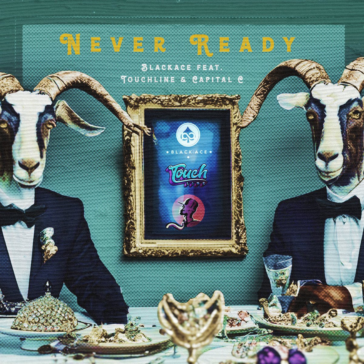 READY OR NOT IT'S⌚

We kicking off 2024 this Friday, 12 January, with #NeverReady ft @TouchlineTruth and @King_Clem

 🐐🐐🐐 Goats locking horns, THEY NEVER READY 😤

Art by @BlackJarMoscow

Pre-save distrokid.com/hyperfollow/bl…

#NeverReady #BellyOfTheBeast #January #ComingSoon