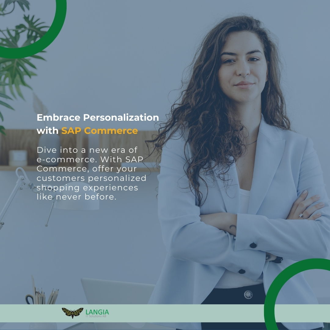 Embrace Personalization with SAP Commerce! Dive into a new era of e-commerce. With SAP Commerce, offer your customers personalized shopping experiences like never before.

hubs.ly/Q02dZx_Q0

#sapcommercecloud #ecommerce #ecom #hybris #SAPCommerce #PersonalizedShopping