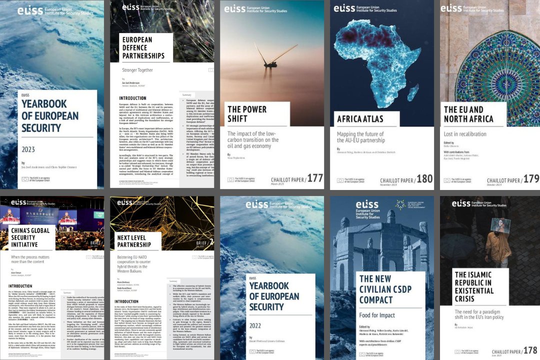 Discover our🔟most-read publications in 2023! We look back at our most popular publications on wide-ranging topics including #EUdefence partnerships, 🇪🇺 strategy towards the #Maghreb, and an exclusive maps-only volume on the future of AU-EU relations. 📌 iss.europa.eu/content/our-mo…