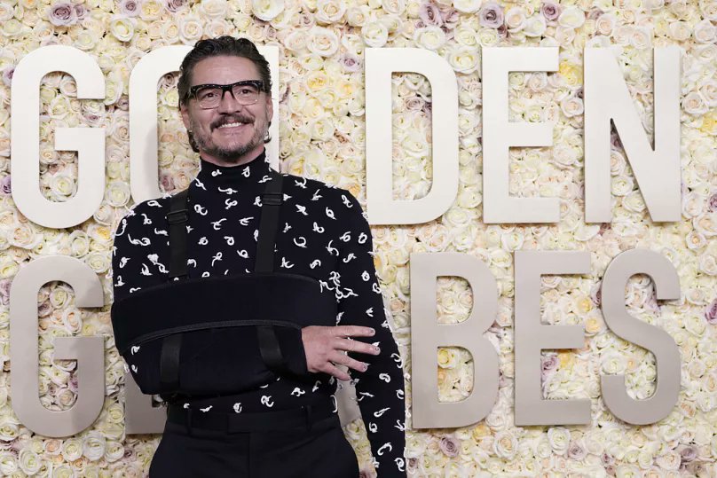 Can't believe Pedro Pascal wore MNIST to the Golden Globes