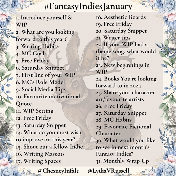 DGRedd1's tweet photo. #FantasyIndiesJanuary  
8. A role model for my MC?

Well there's two MCs. One of them, her role model is probably her dead friend. How to survive in the underclass.

The other MC... he wouldn't ever admit to having a role model.

@ChesneyInfalt
@LydiaVRussell https://t.co/nDq6N7yjhz