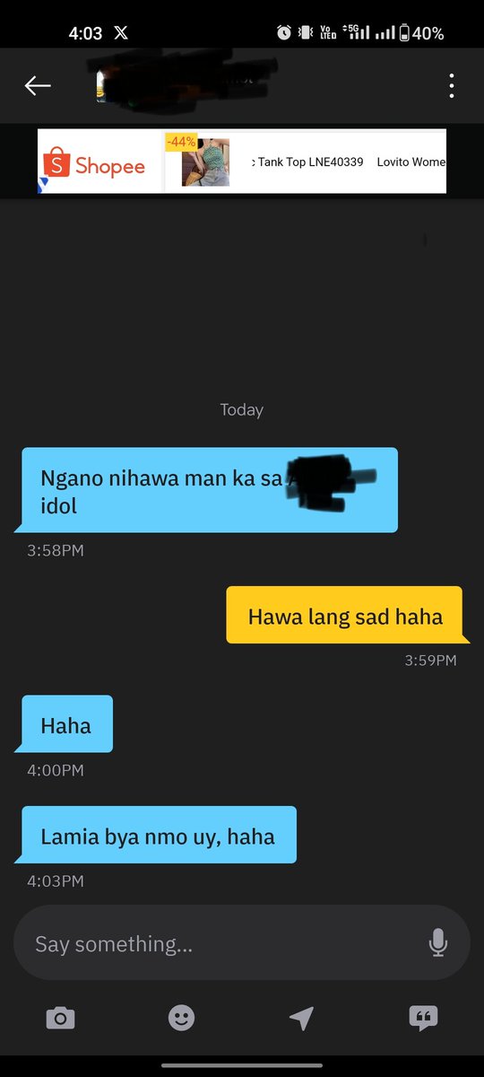 DotaIsLife2021's tweet photo. Thank you sa pag appreciate sa ako kagwapa sists 😅 sige raman ko anig g app nya wala gehapon booking 🤣 https://t.co/9tvms9lEJX