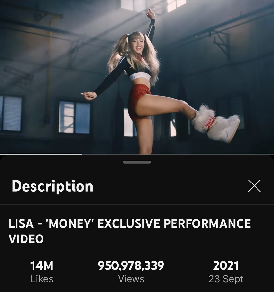 🏁 200USD DEAL FOR LS2
📣 MONEY M/V reaches 955M in 2 weeks (Jan 24) 
📱 500 Replies streaming MONEY

#LISA #LALISA #MONEY