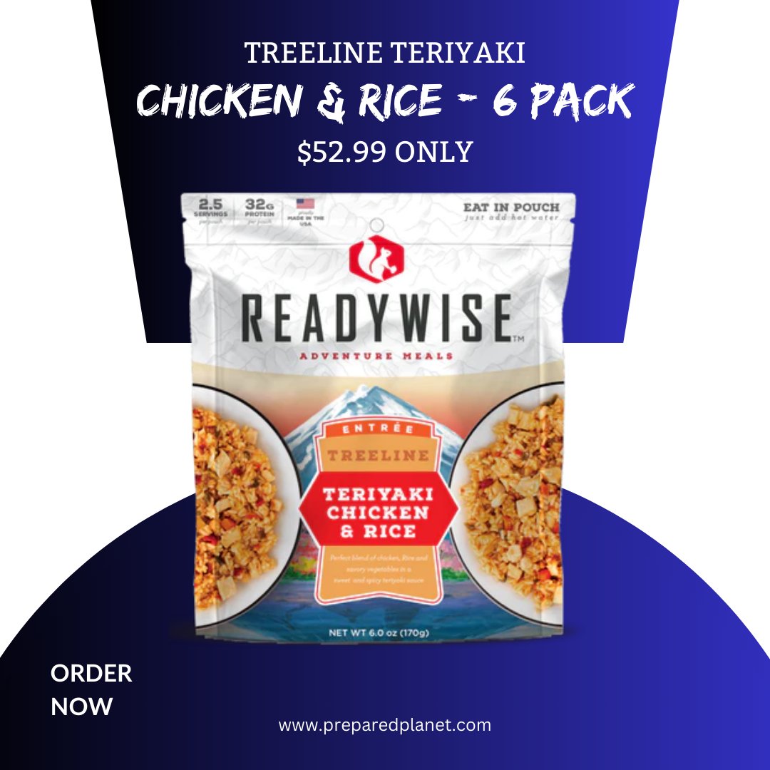 preparedplanet's tweet photo. Each resealable pouch packs 2.5 servings of deliciousness, perfect for on-the-go adventures. Lightweight and hassle-free, just add water and savor the taste of adventure wherever you roam!
.
#TreelineAdventures #PortableFuel #AdventureEats #travelfood #travel #food https://t.co/MkNCFGx3Kd