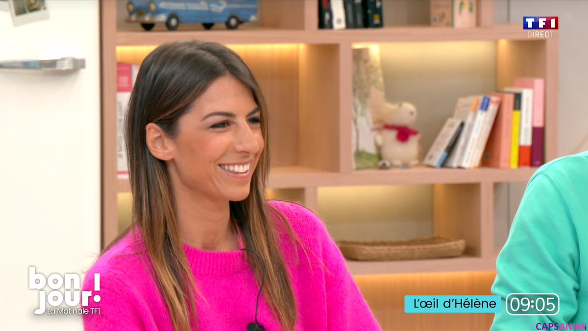 CapsAnim's tweet photo. 📺 @HeleneMannarino aujourd'hui dans Bonjour ! sur TF1 https://t.co/9VpSnshD1q