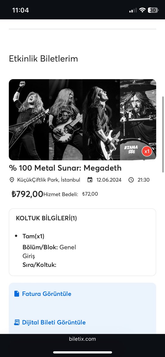 bsarioz's tweet photo. hazır mıyız? #megadeth https://t.co/tJEMuulSgV