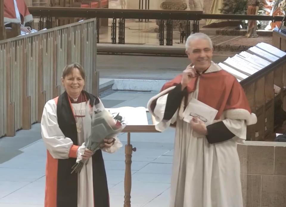 We joined in with others from all over the diocese to wish Archdeacon Mike Komer a happy retirement, and to thank him for his wisdom, guidance and friendship over the years. God bless you Mike.@LlandaffCath @LlandaffDio