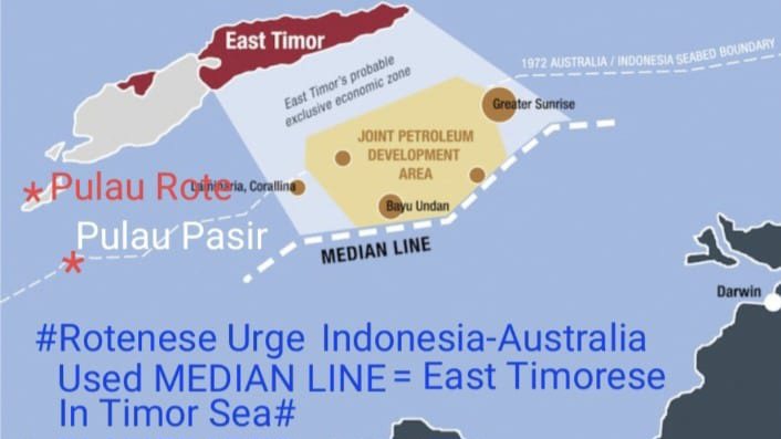 Urus aja Gugusan kepuasan Pasir yg milik Masyarakat adat RoteNdao-NTT dgn 19 kerjaaan utk negosiasi ulang dgn Australia ngak bisa  kok, sebelum ada RI itu sdh milik RoteNdao setelah gabung RI seenak jidatnya milik Australia oleh penghianat Bangsa. #BetaIndonesiaBetaPulauPasir