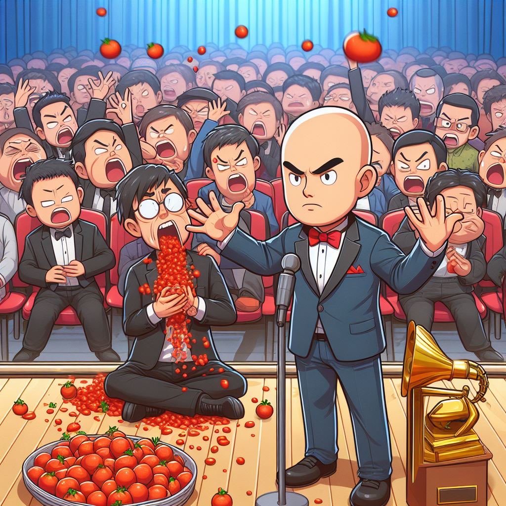 PinoyAI's tweet photo. I wonder how Jo Koy will save his career after this disaster. A truly wasted opportunity! https://t.co/Ipvp8PQByX