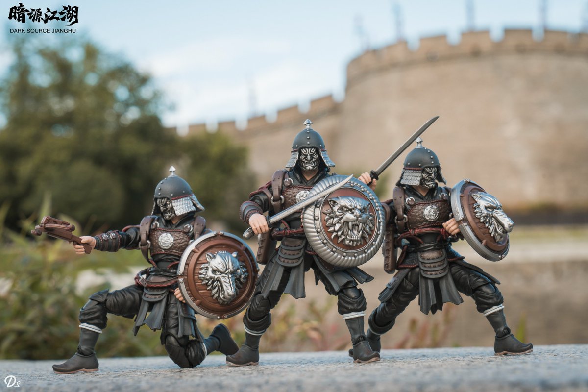 Joytoy_official's tweet image. #darksource #jianghu #actionfigures #joytoy Defend the castle, defend our commander