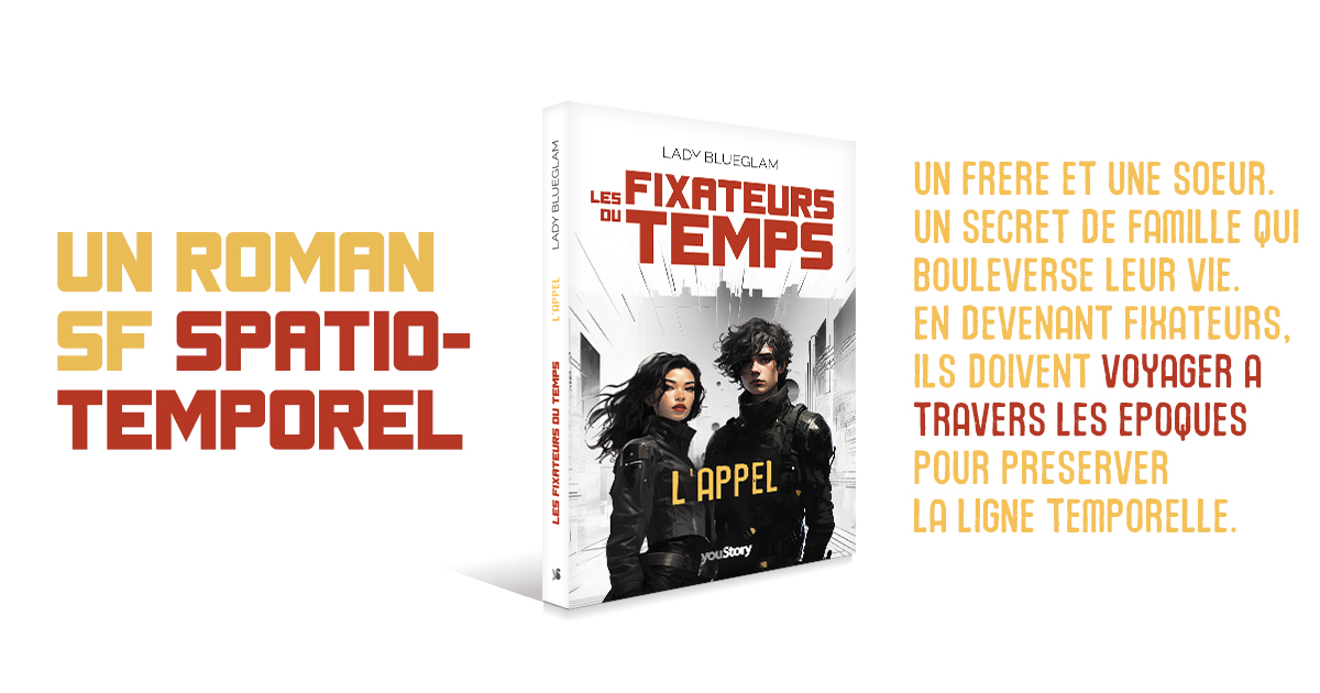 Nouveauté : pour bien commencer l'année, lisez la version ebook du roman de #sciencefiction 'Les fixateurs du temps' de l'autrice Lady BlueGlam bit.ly/3NtRpnF !

#Nouvelleannée #nouvelan #NewYear2024 #ebook  #sf #spatiotemporel #voyagedansletemps #aventures #ai #USA